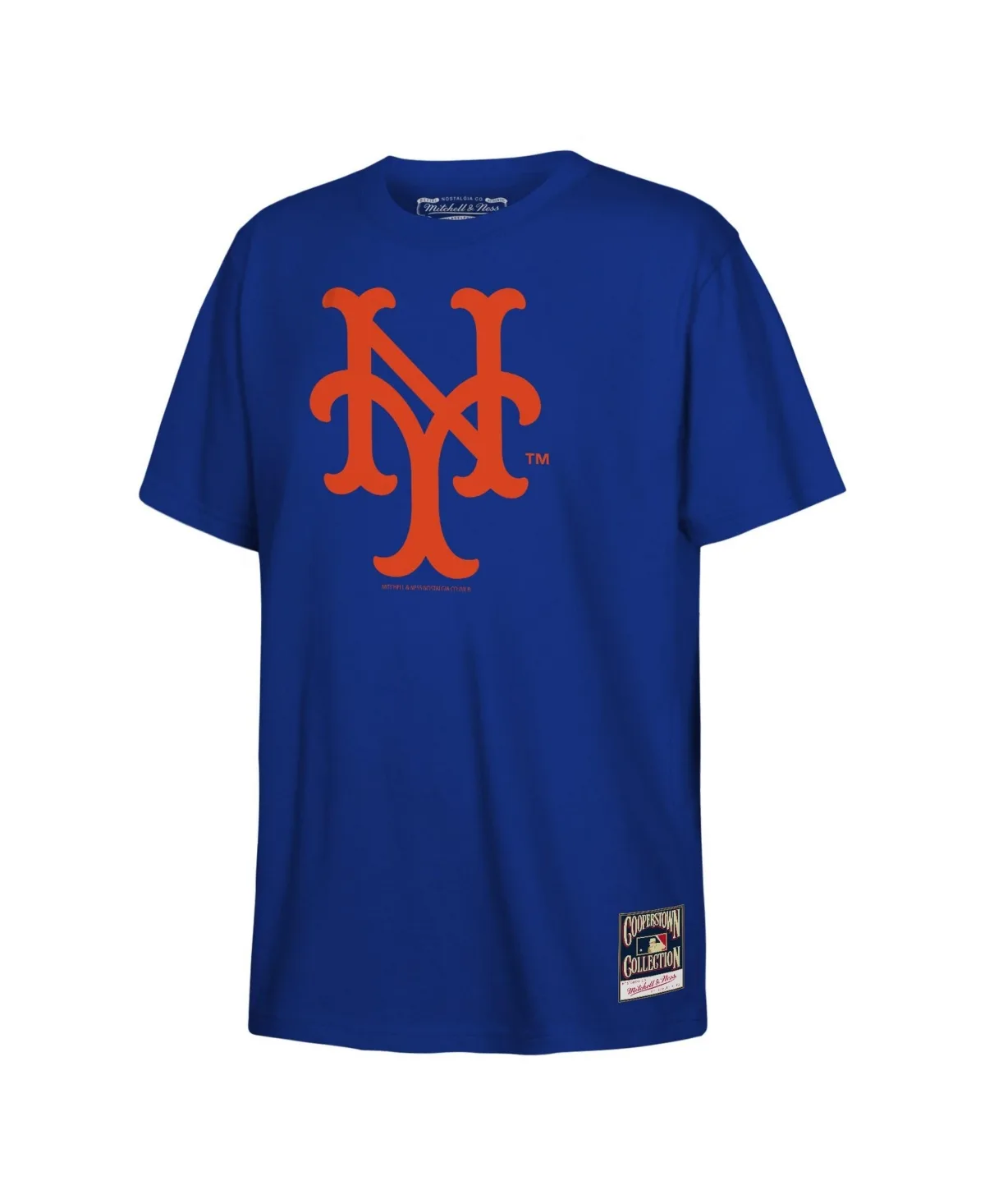 Retro Logo Screen Print T-Shirt by Mitchell & Ness