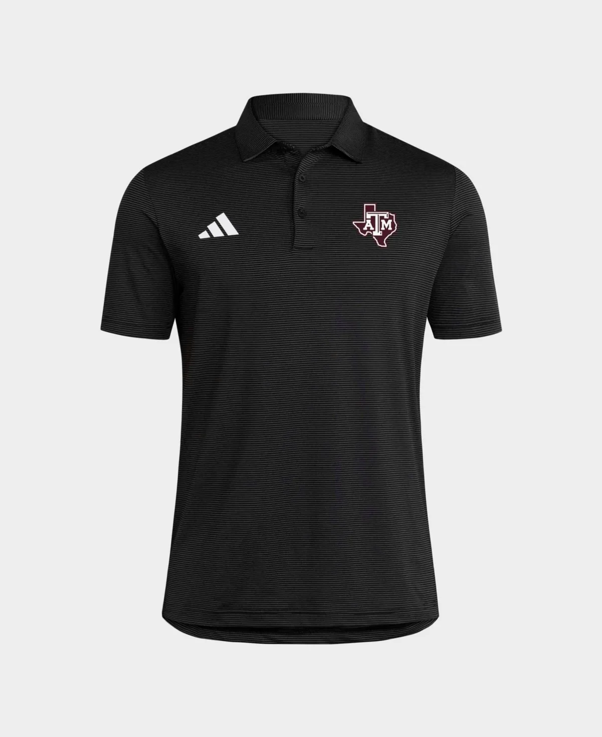 Texas A&M Aggies Ultimate 365 Stripe Polo by adidas