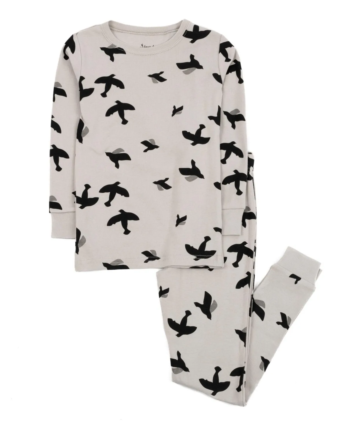 2-Piece Cozy Critter Cotton Long Sleeve Pajama Set by Leveret