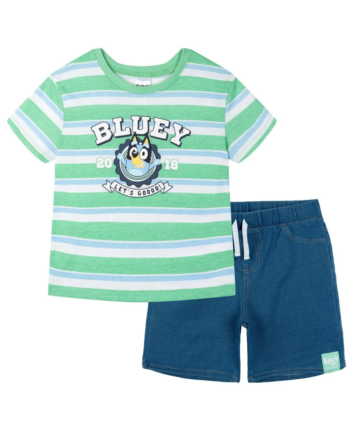 2-Piece T-Shirt and Shorts Set by Bluey