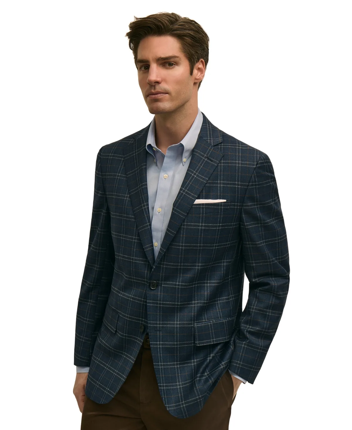 B by Brooks Brothers Classic-Fit Long-Sleeve Sport Coat by Brooks Brothers