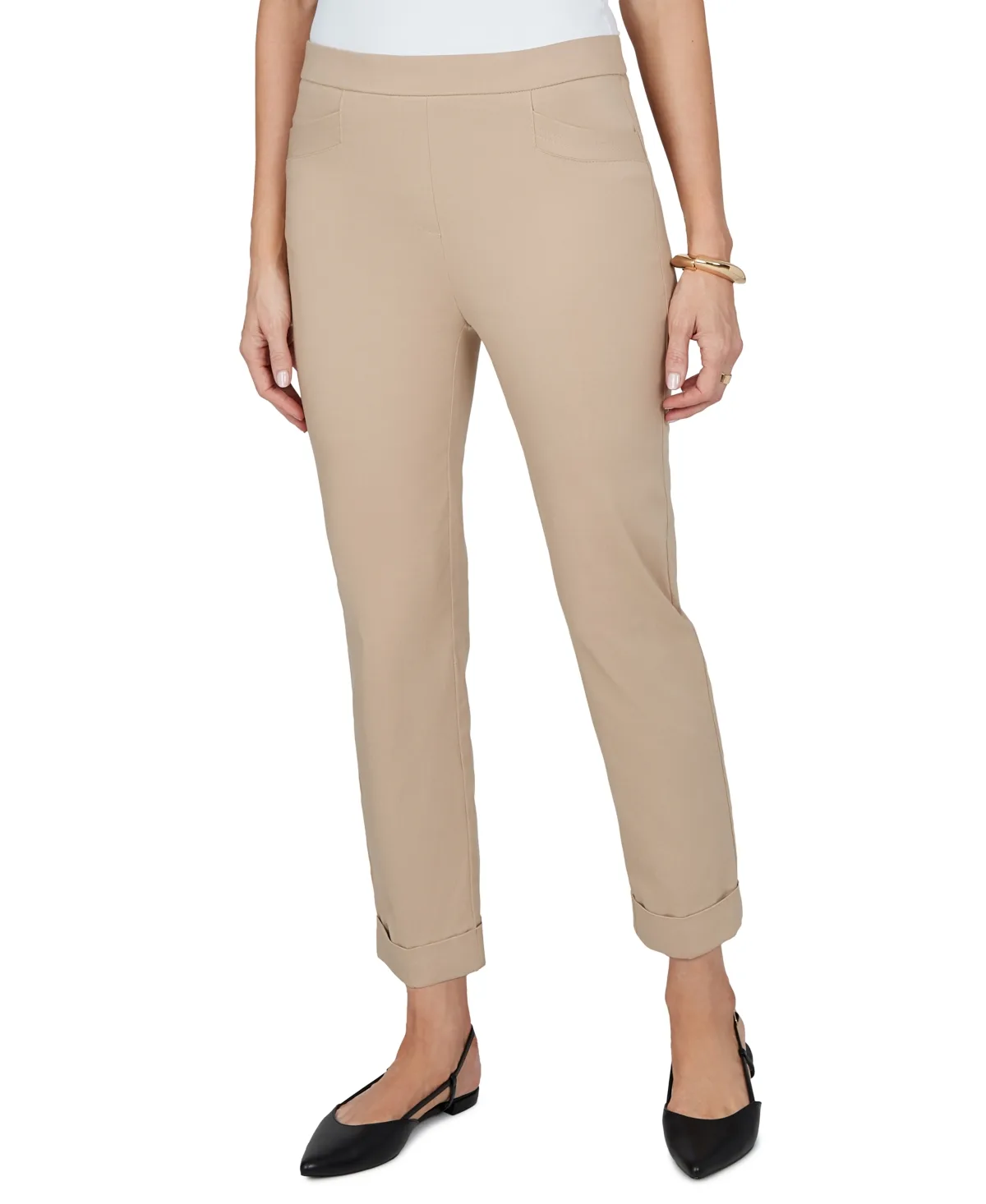 Classics Pull-On Cropped & Ankle Pants by Alfred Dunner