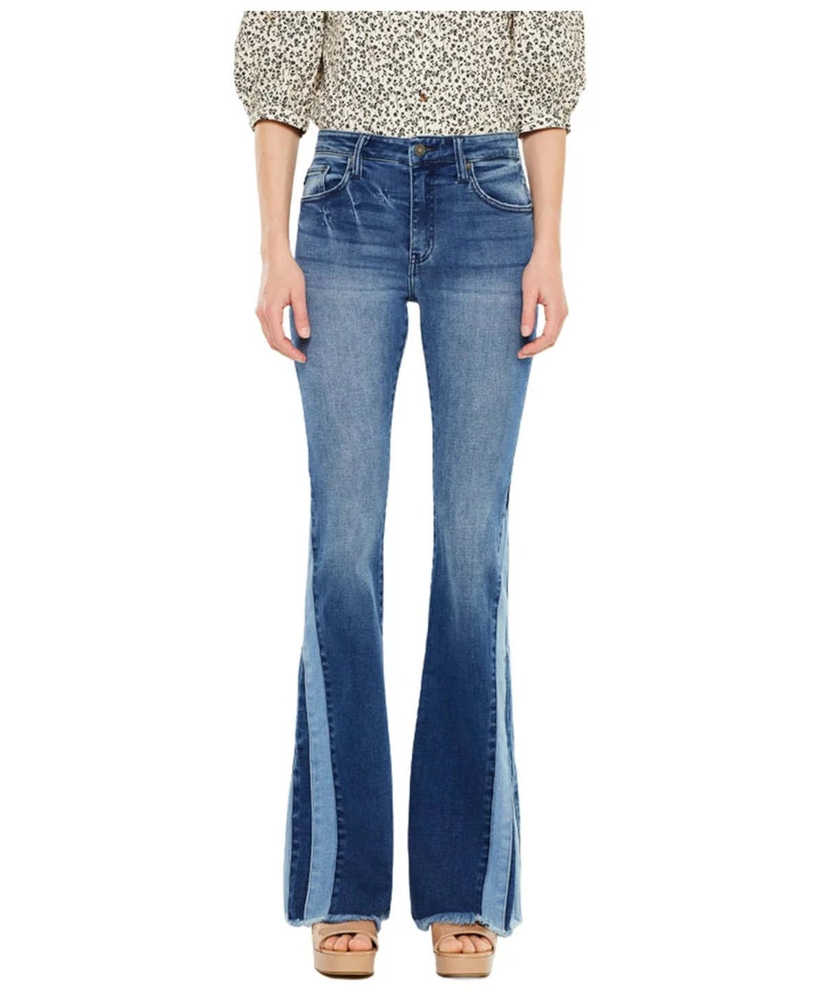 Treasure High-Rise Flare Jeans