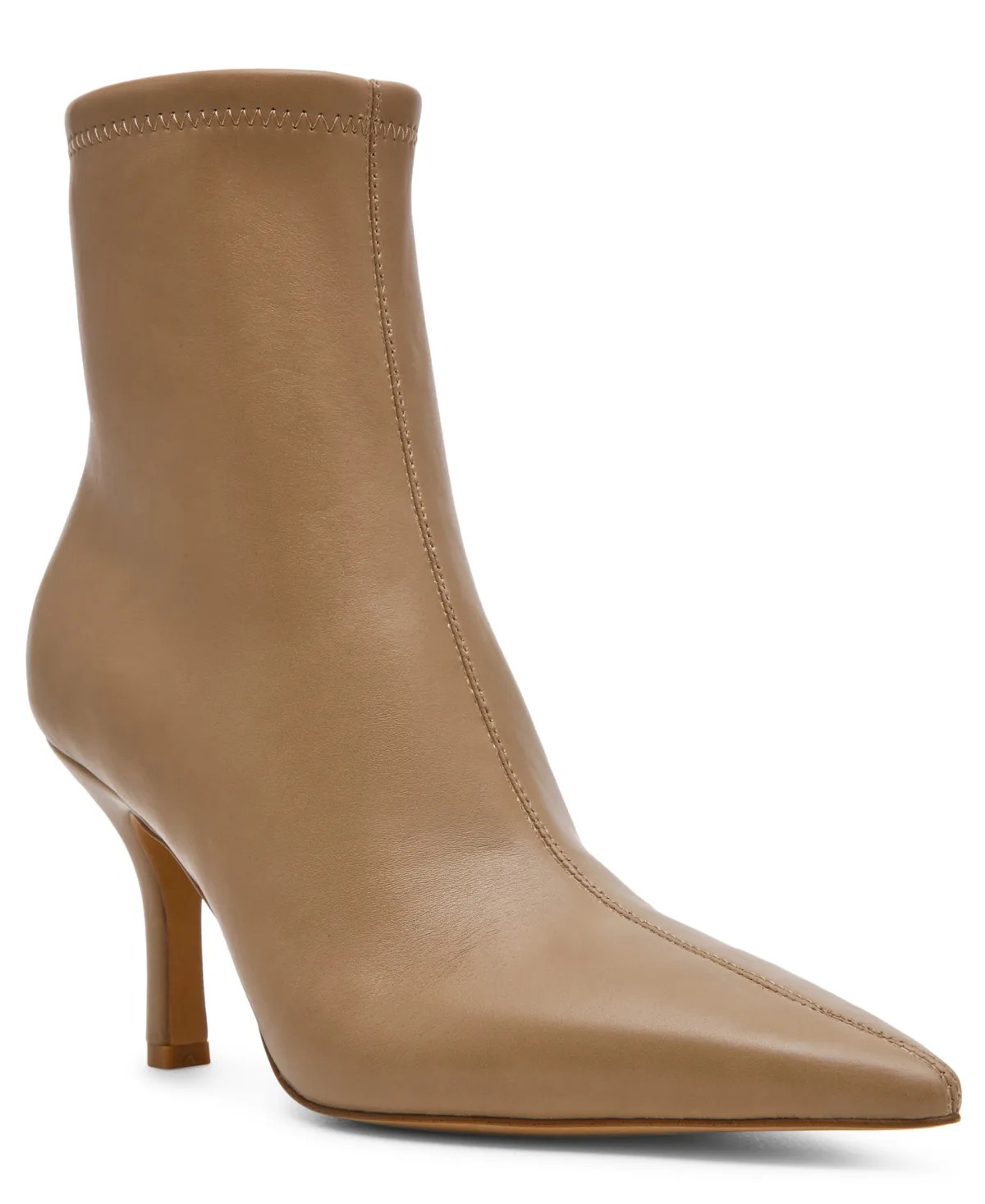 Tashey Pointed-Toe Mid-Heel Dress Booties by Steve Madden