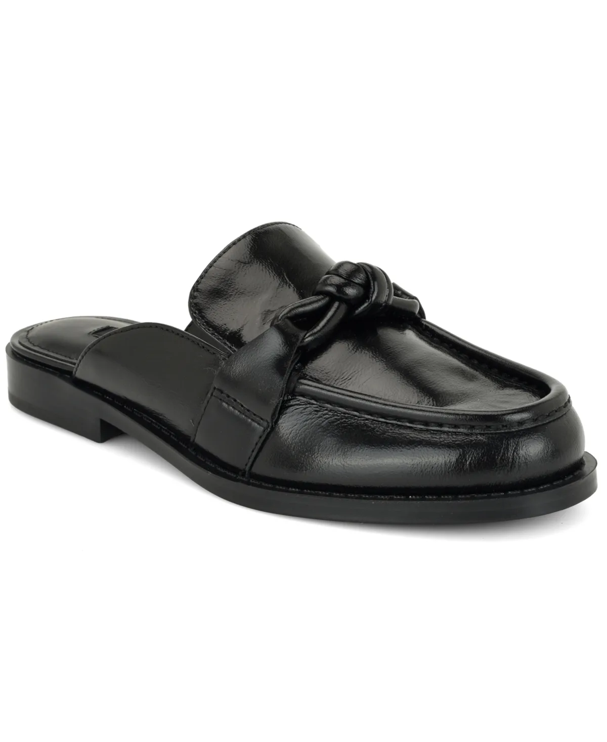 Mavey Knotted Slip-On Loafer Mules