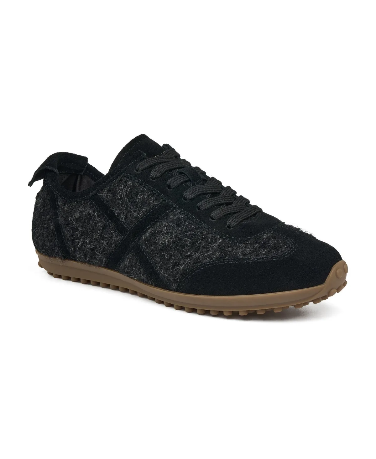Emily Suede Low-Profile Retro Sneakers by Jslides