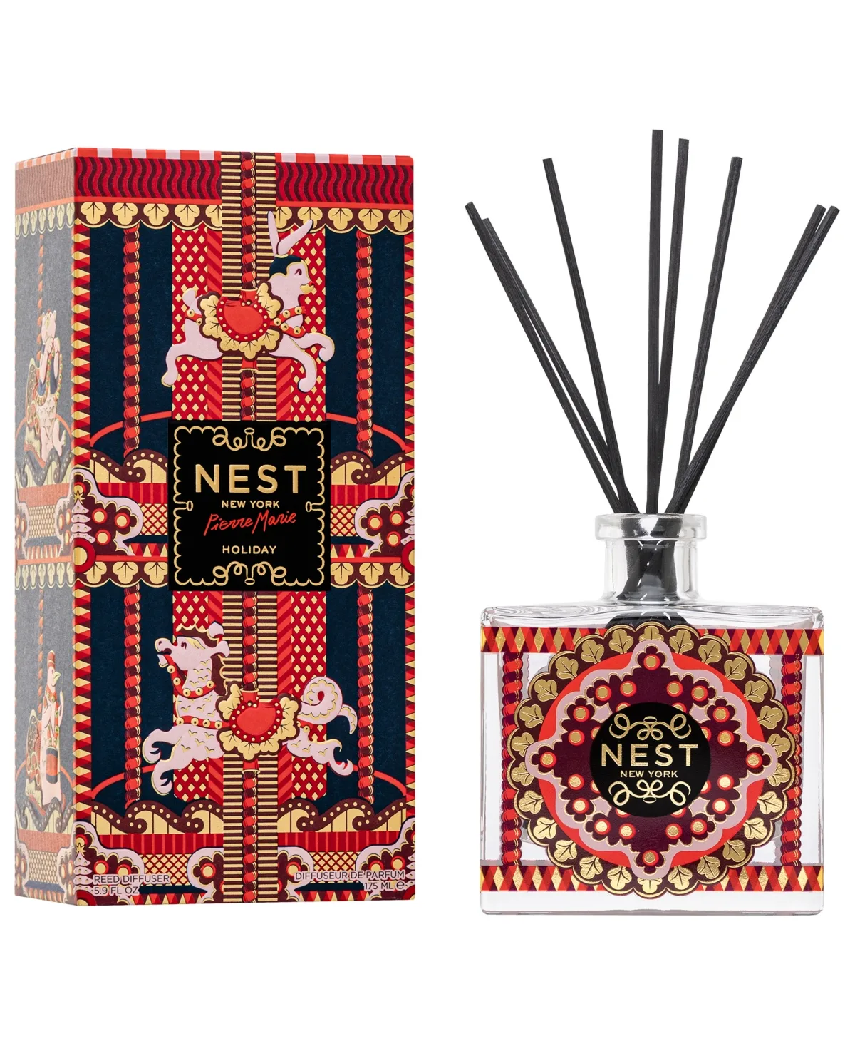 Pierre Marie Holiday Reed Diffuser, 5.9 oz by Nest New York