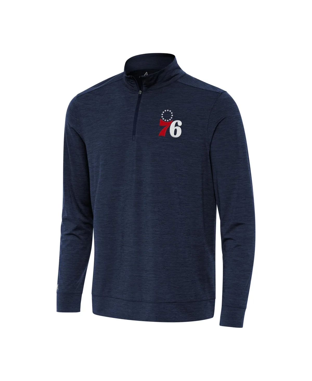 Antigua Philadelphia 76ers Bright Quarter-Zip Top by Antigua