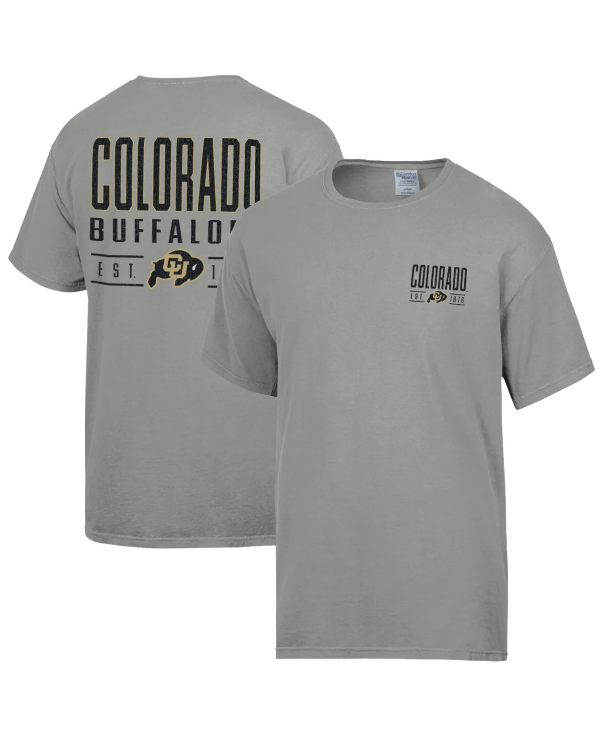 Colorado Buffaloes Big Name Distressed Relaxed-Fit T-Shirt by Comfortwash