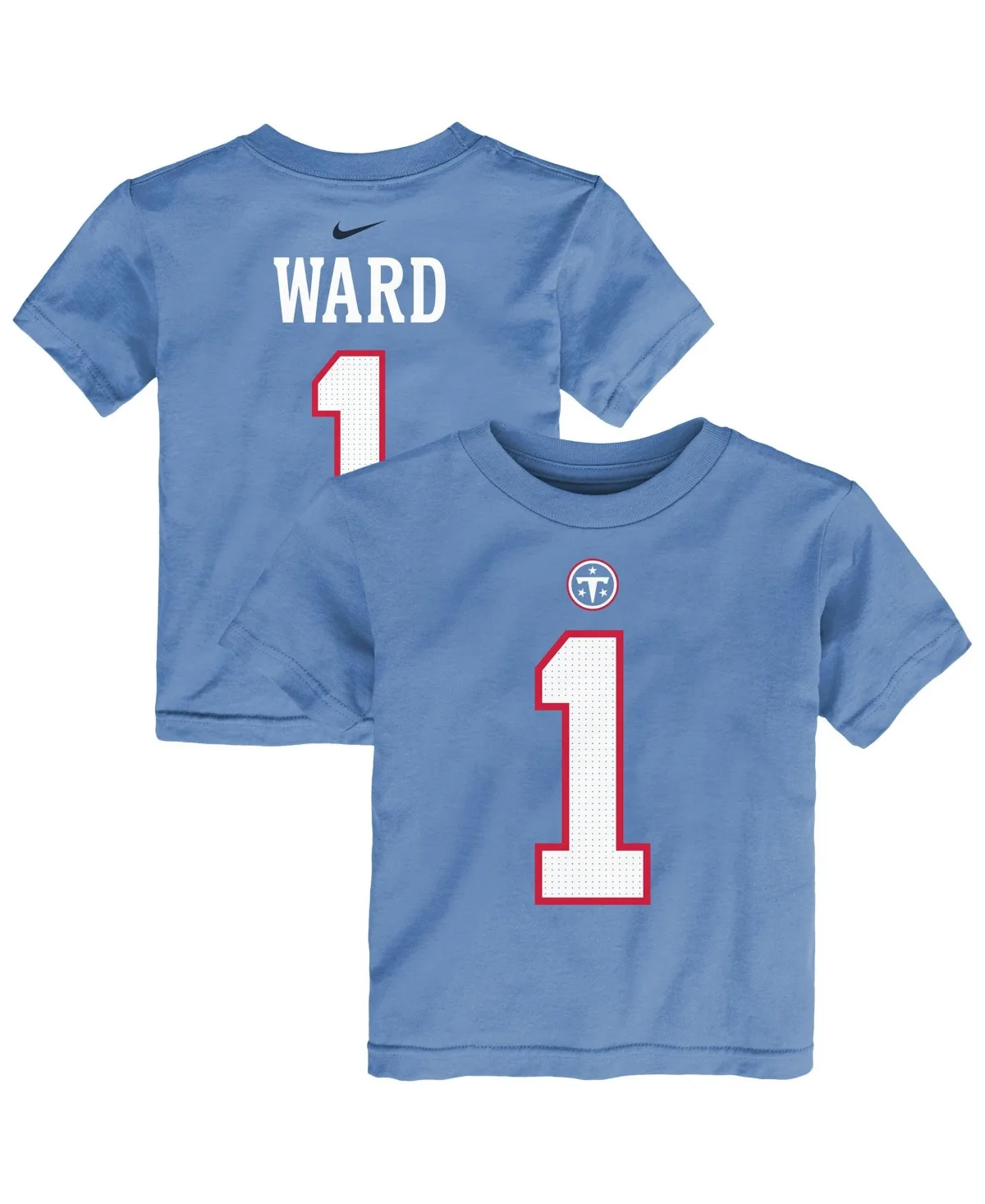 Cameron Ward Tennessee Titans Player Name Number T-Shirt by Nike
