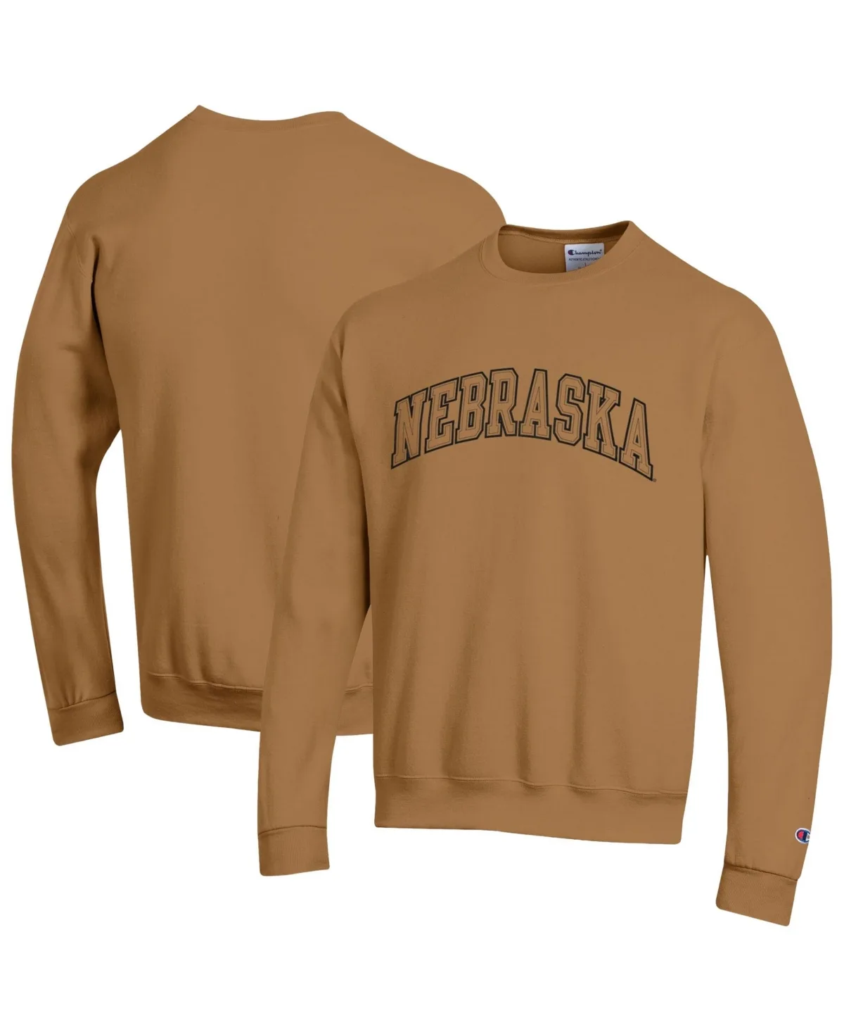Nebraska Huskers Latte Fleece Sweatshirt by Champion