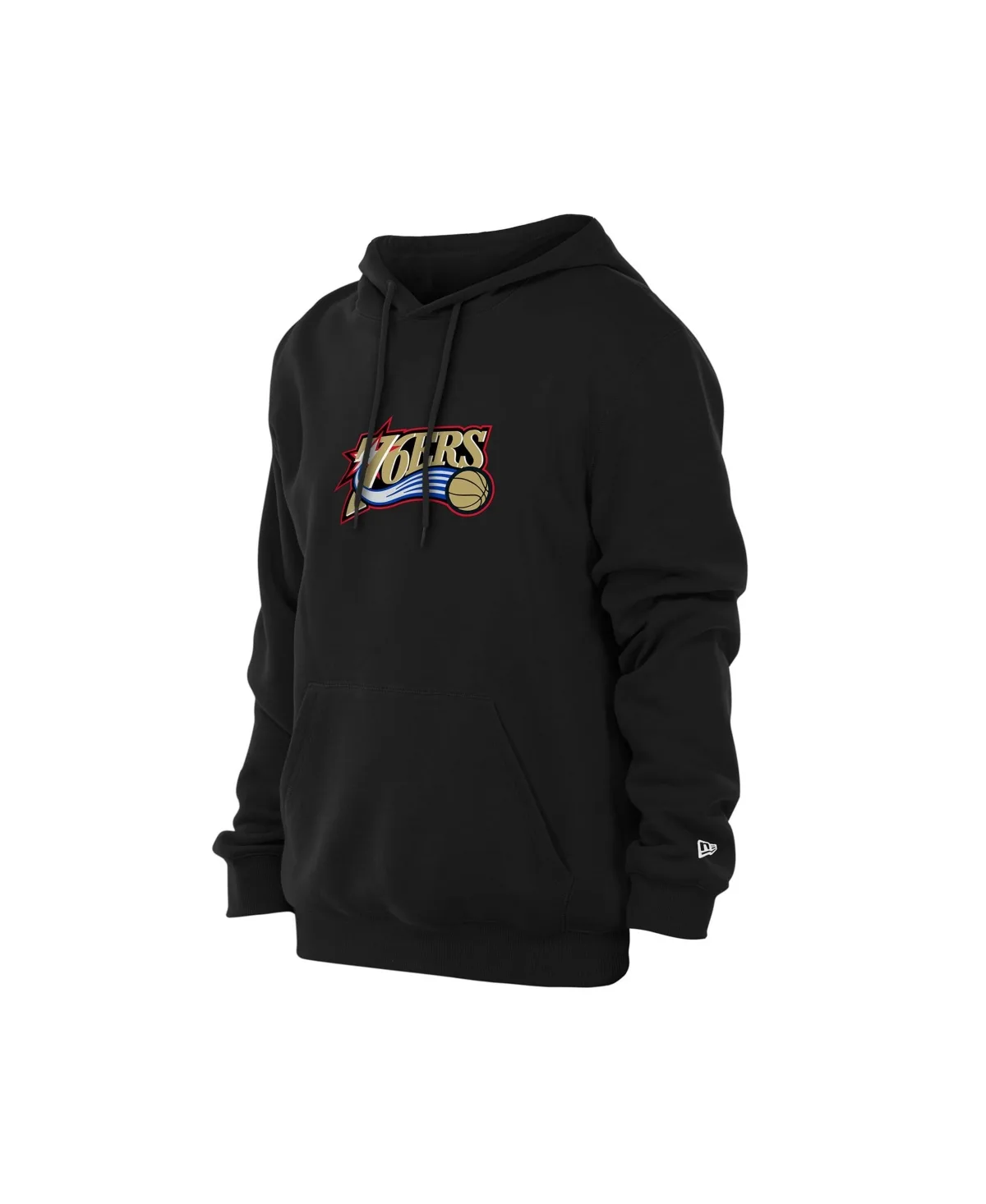 Philadelphia 76ers Front Back Logo Hoodie by New Era