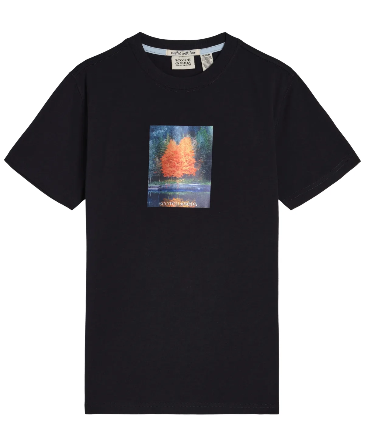 Graphic Cotton T-Shirt by Scotch & Soda