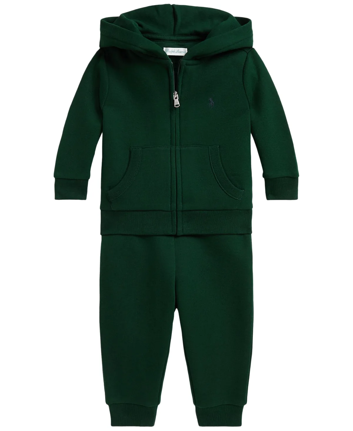 Hooded Long-Sleeve Full-Zip Hoodie and Pants, 2-Piece Set by Polo Ralph Lauren
