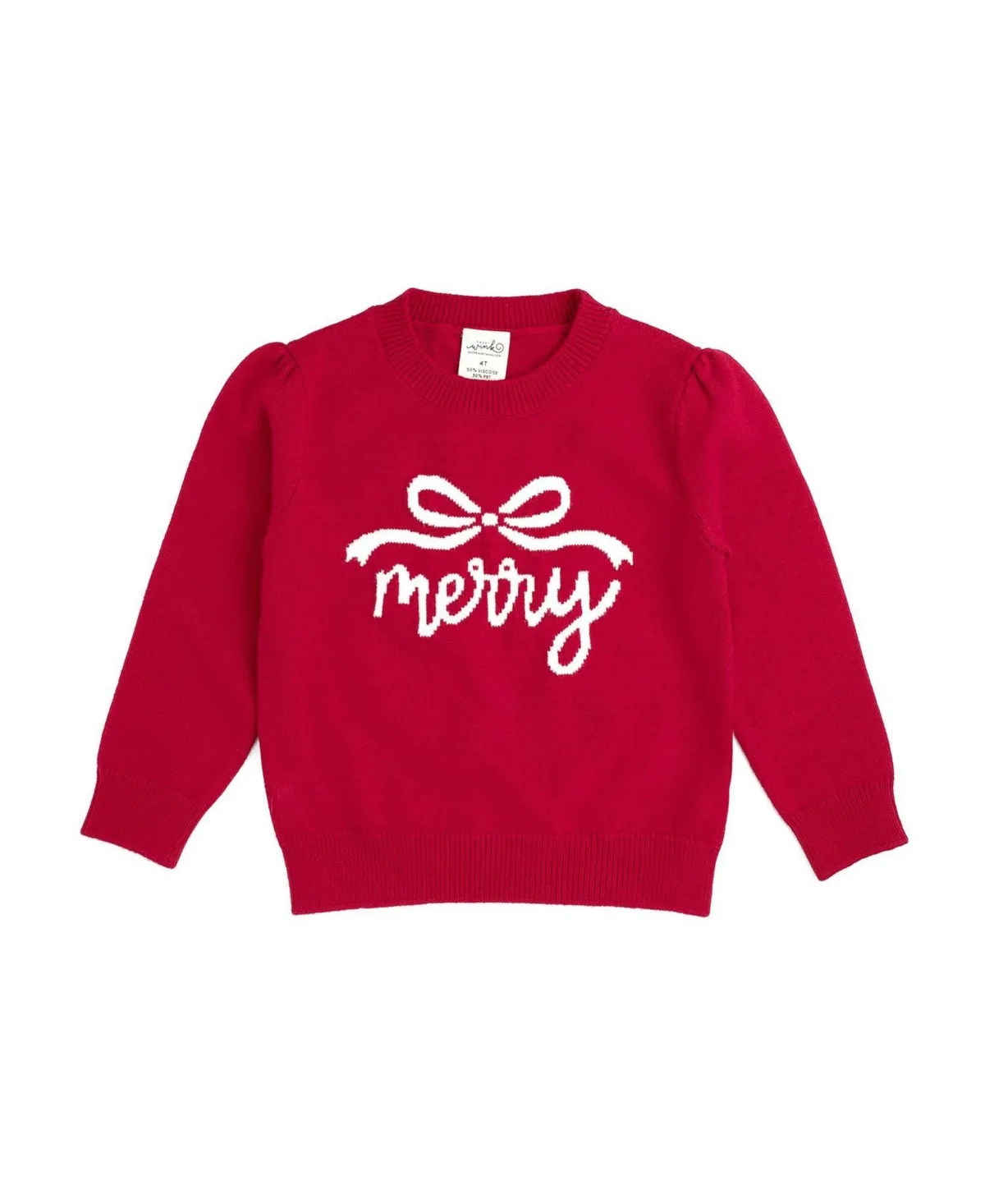 Christmas Bow Sweater by Sweet Wink