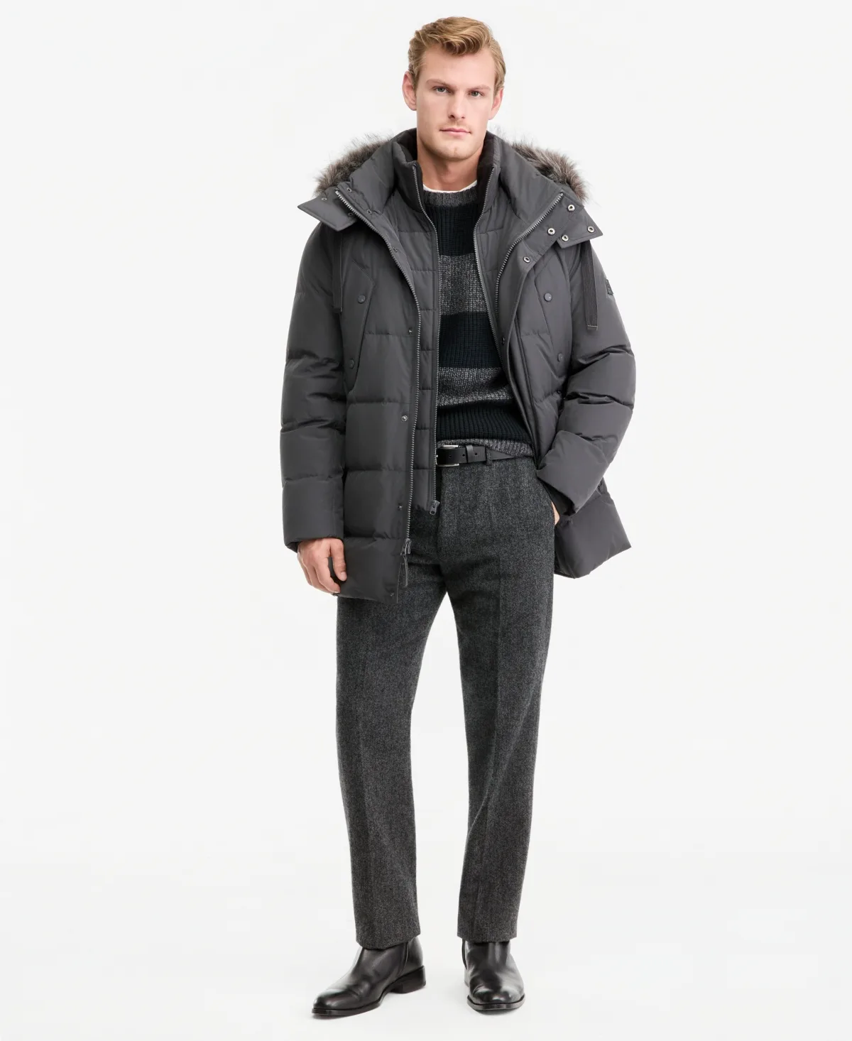 Gattaca Hooded Down-Filled Parka by Marc New York
