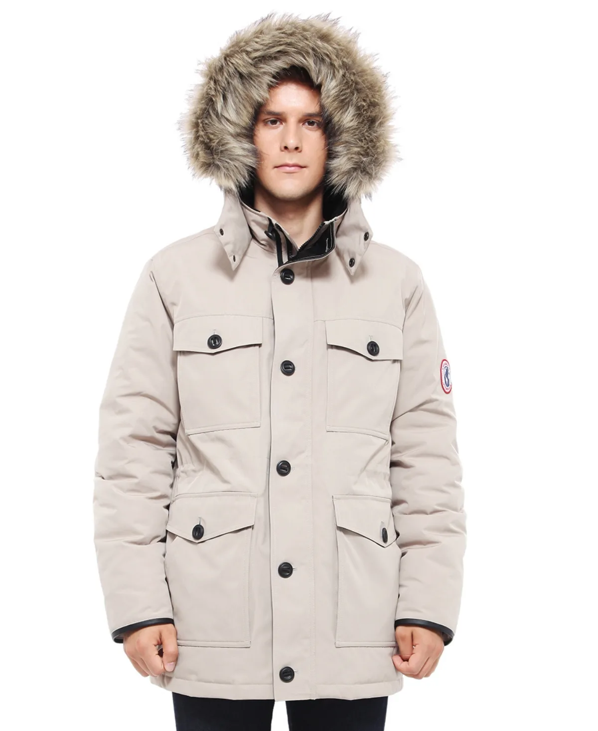 Parka Jacket with Detachable Trim by Rokka&rolla