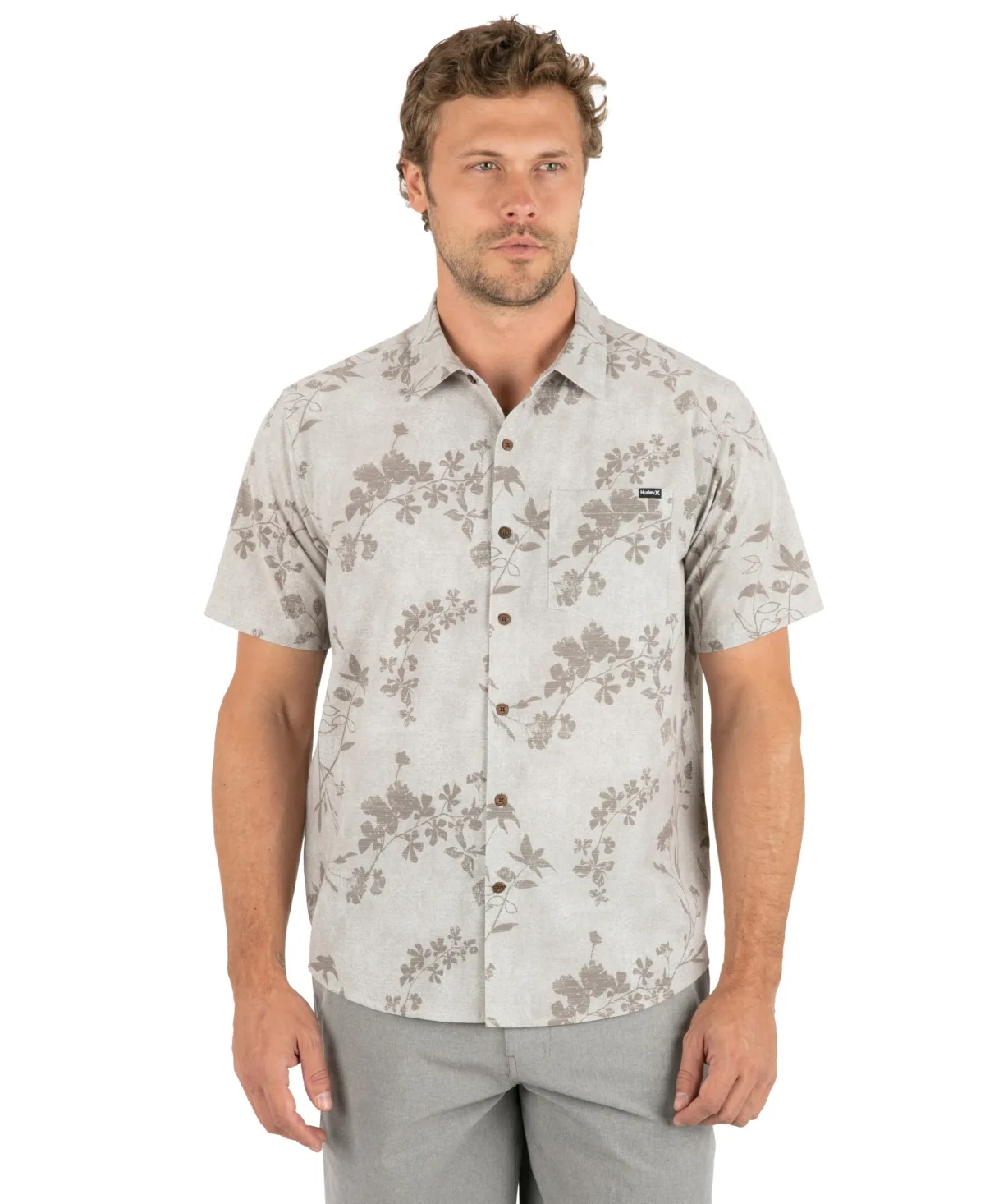 Classic-Fit Button Down Collar Shirt by Hurley