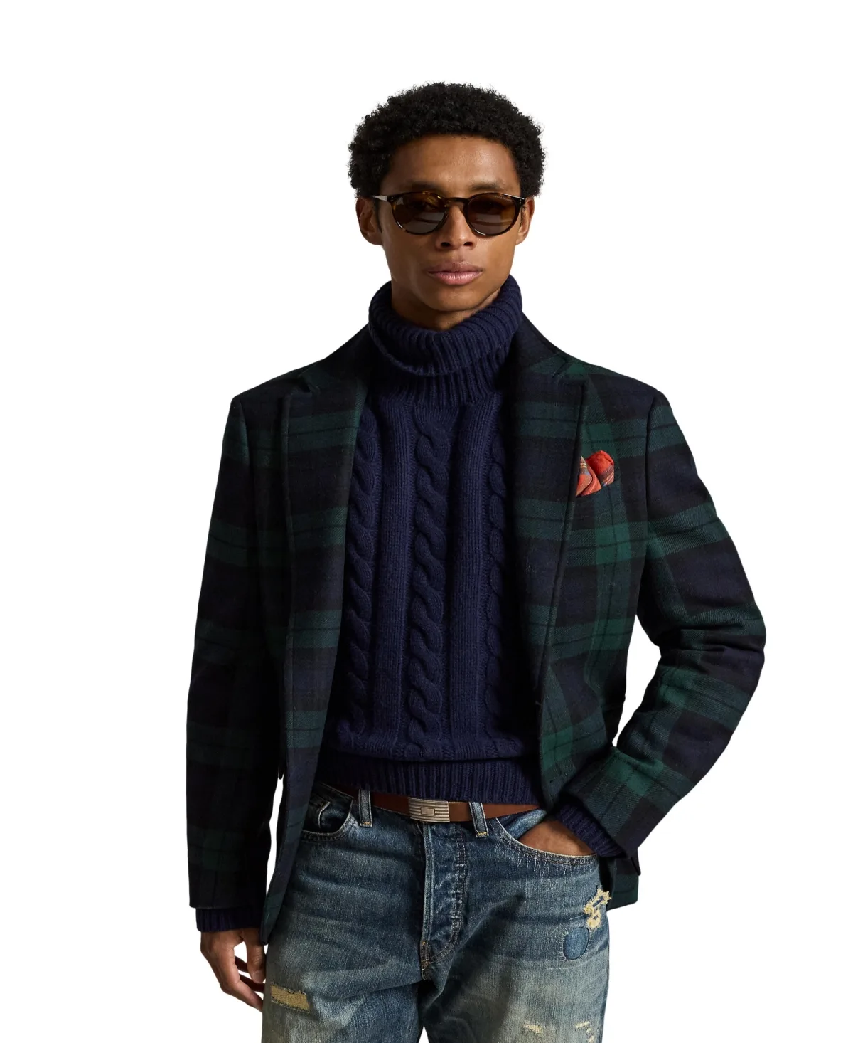 Modern Fit Plaid Wool-Blend Sport Coat by Polo Ralph Lauren