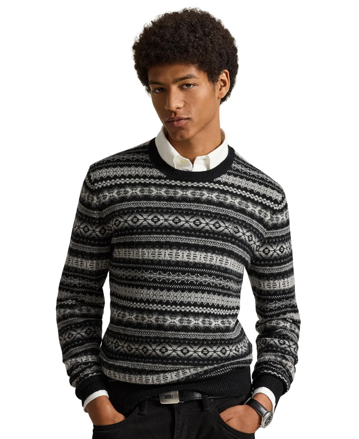 Fair Isle-Inspired Holiday Wool Sweater by Polo Ralph Lauren