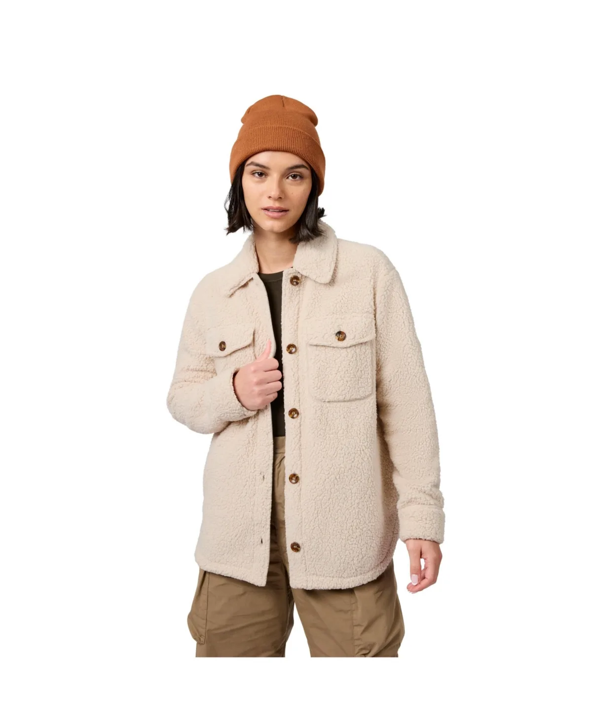 High Pile Shacket by Free Country