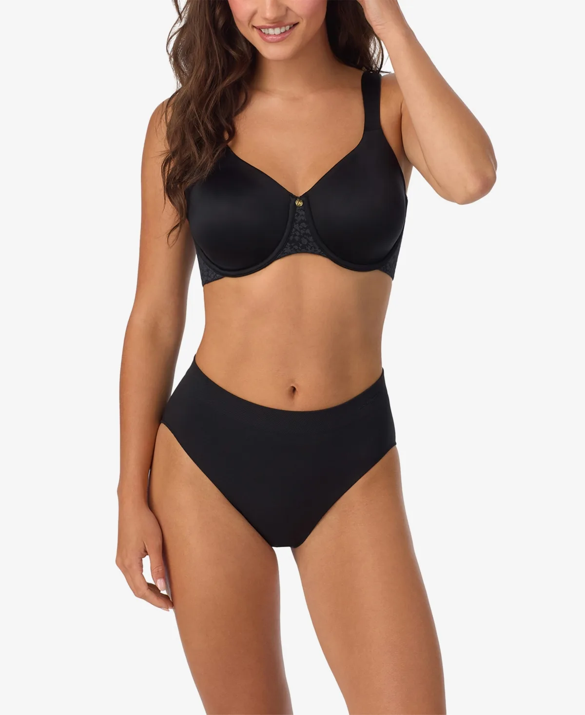 Safari Full Coverage Underwire Unlined Bra by Le Mystère