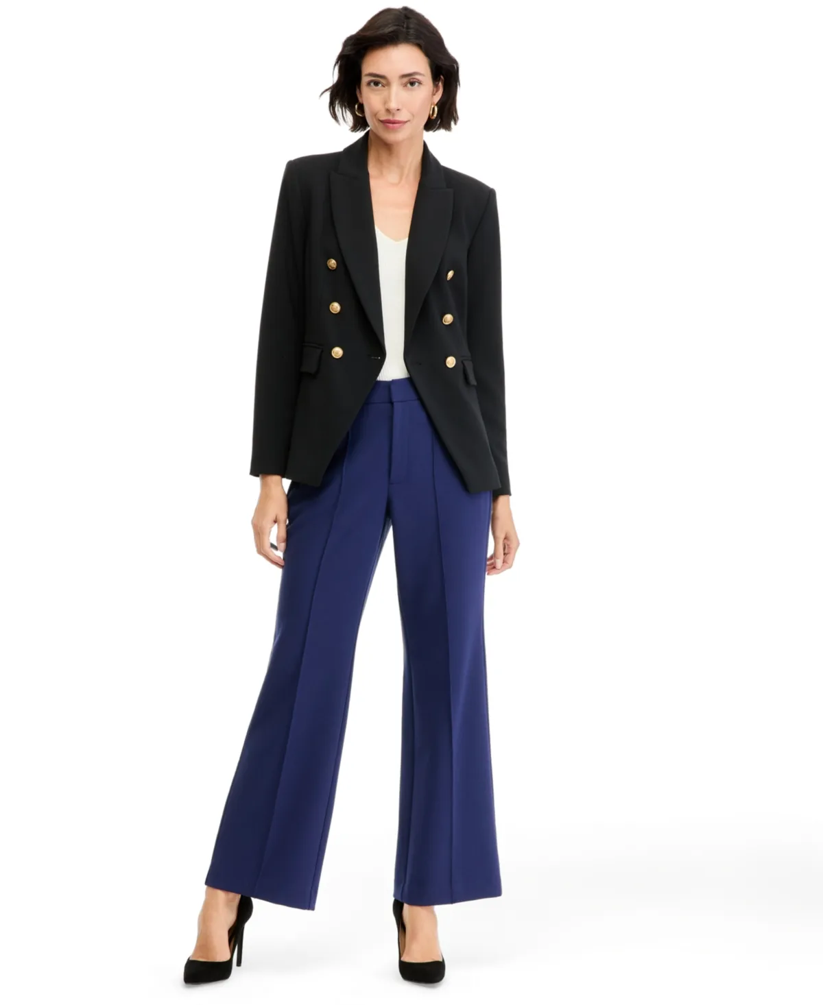 High-Rise Bootcut Pants by INC International Concepts