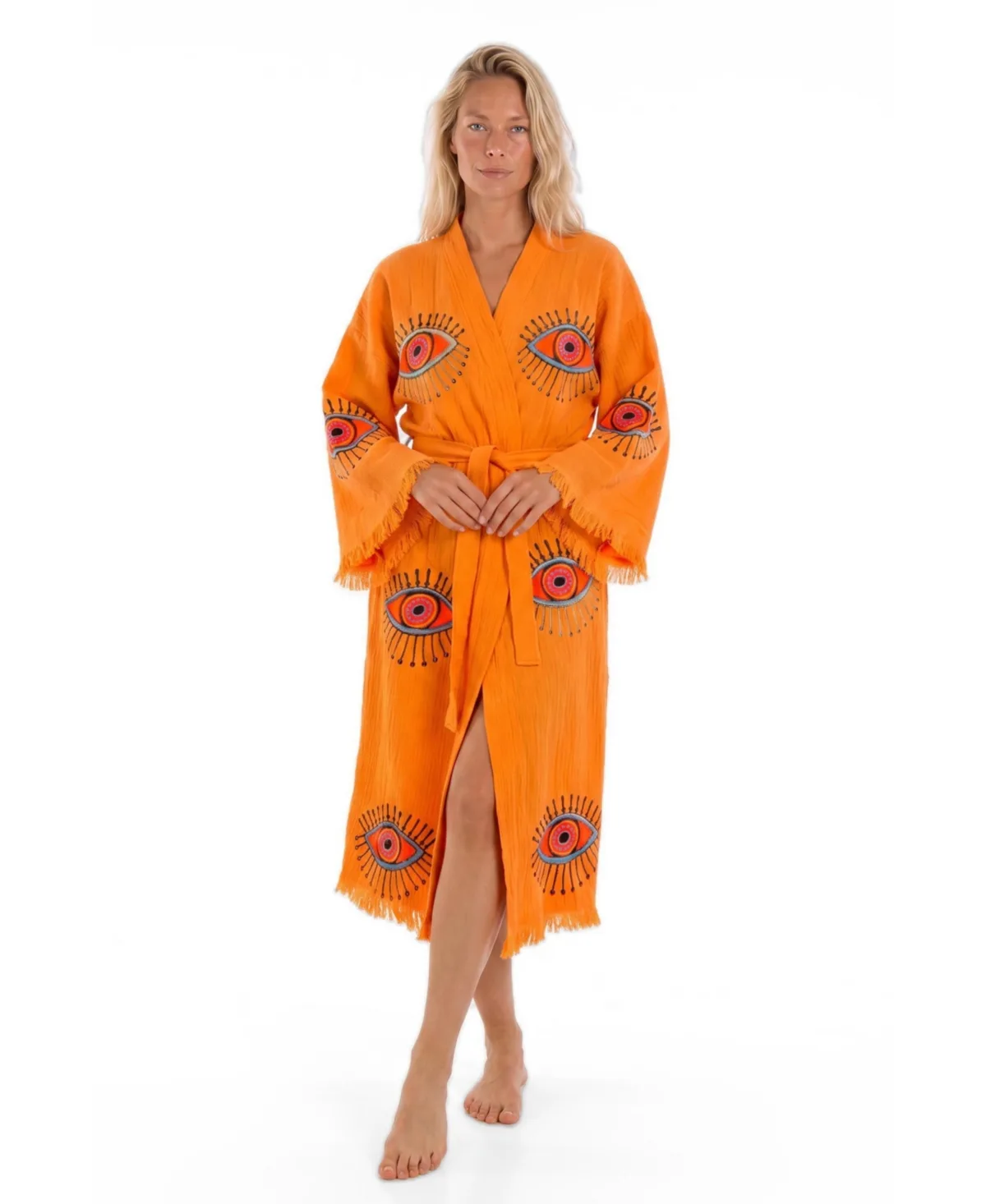 Aria V-Neck Long-Sleeve Cover-Up by Tutunaki