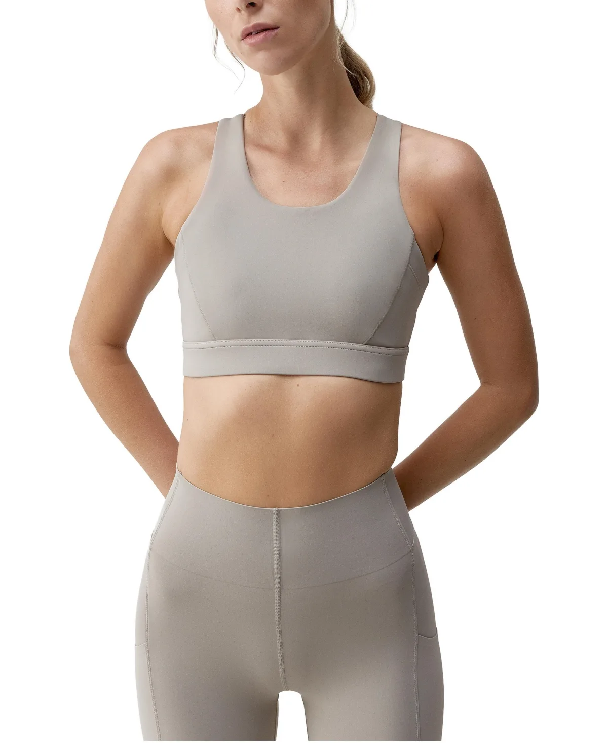 Born Living Yoga Denise High Support Performance Sport Top by Born