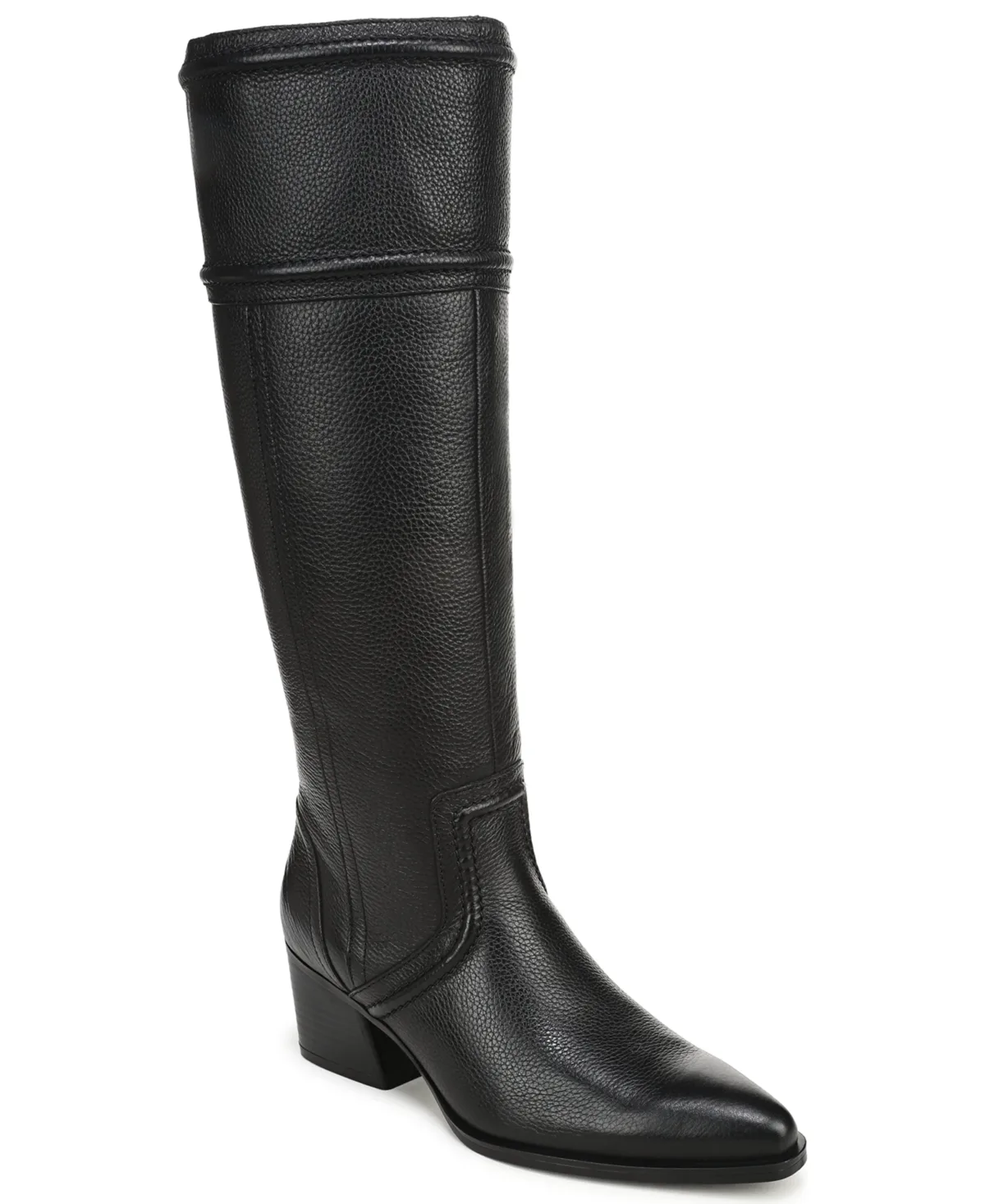 Dayton Knee-High Pointed-Toe Zipper Boots by Naturalizer