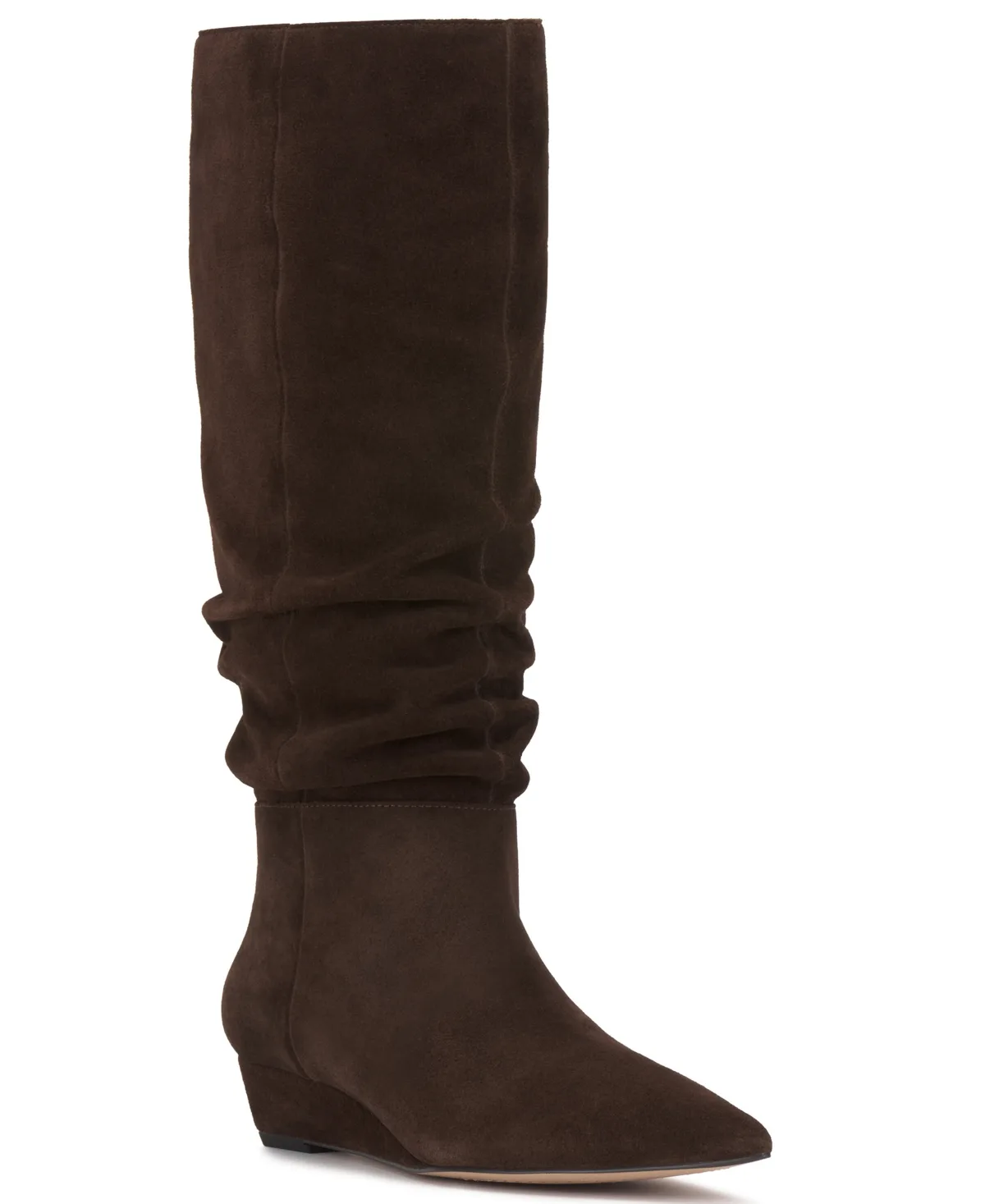 Vanisa Pointed Toe Slouchy Wide-Calf Boots by Vince Camuto