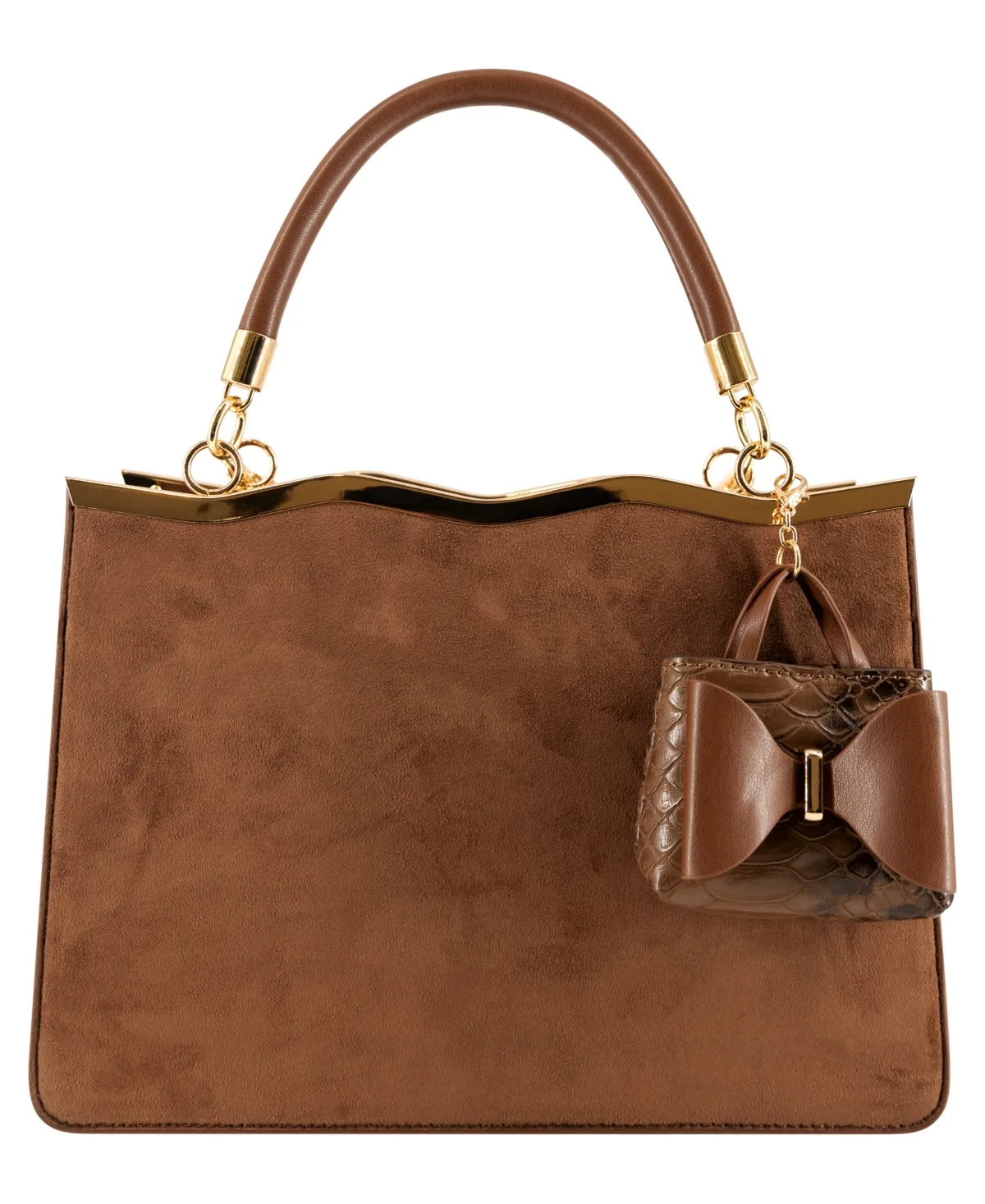 Ramona Bow Small Satchel Handbag by Like Dreams