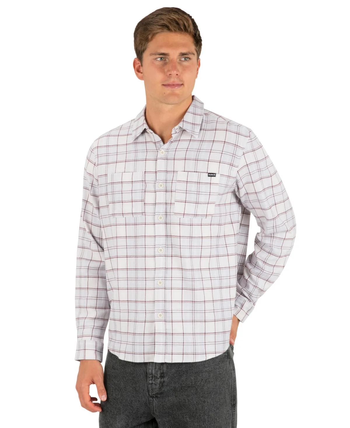 Eugene Flannel Long-Sleeve Shirt by Hurley