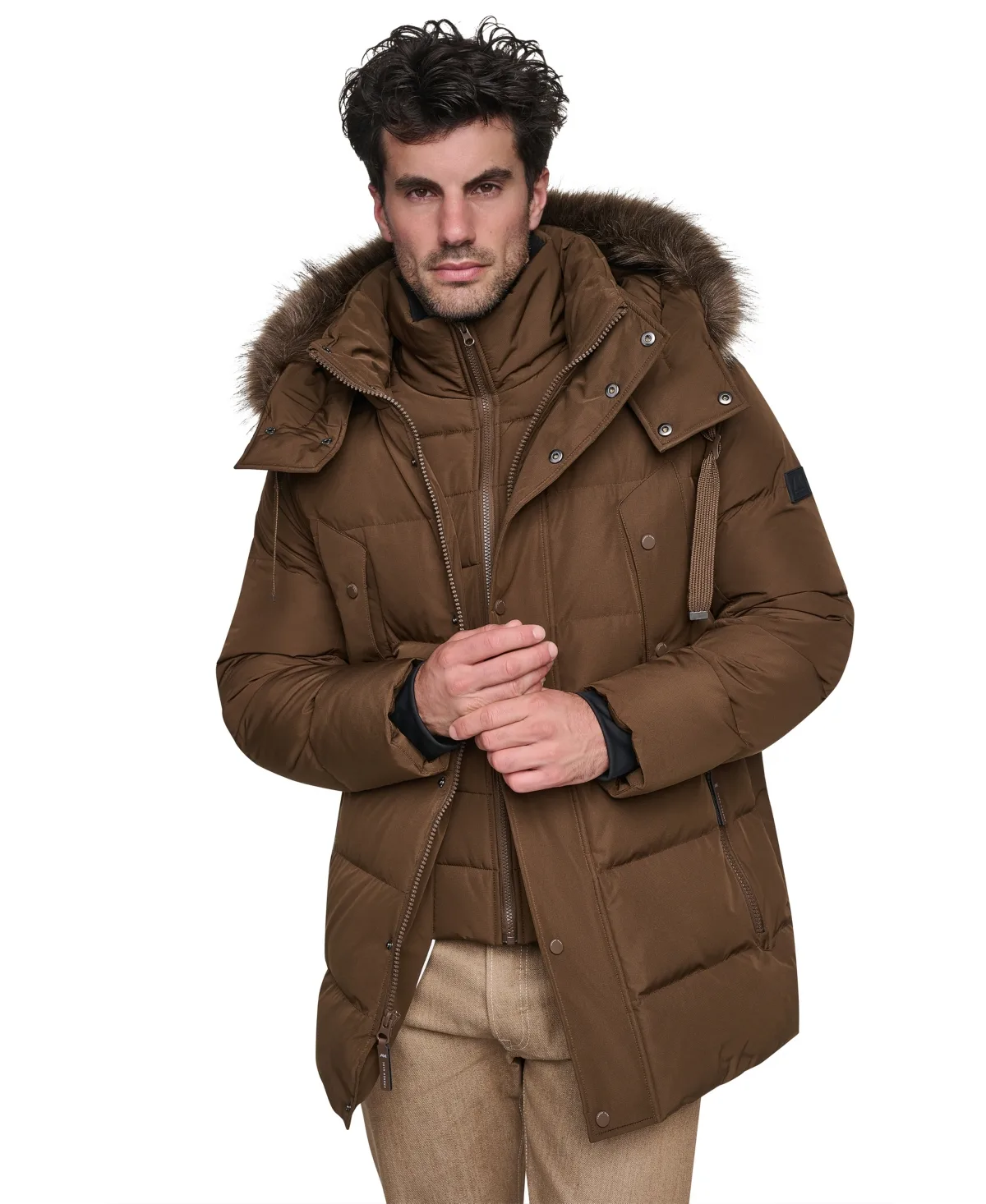 Gattaca Hooded Down-Filled Parka
