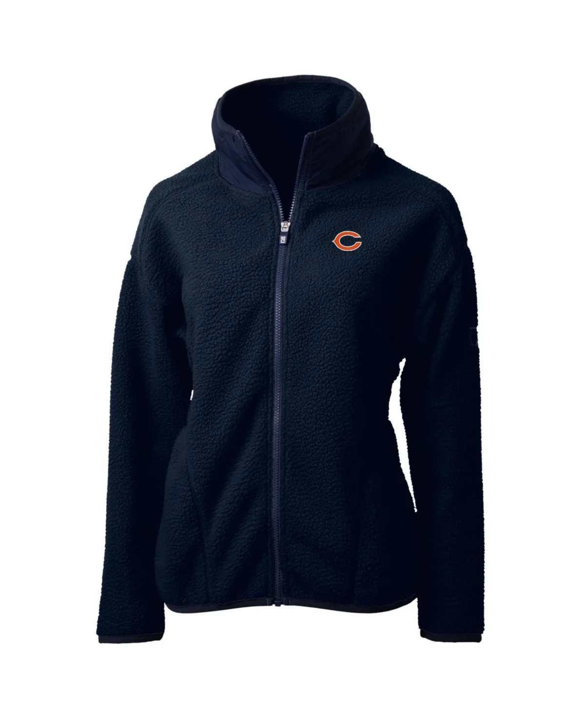 Chicago Bears Cascade Eco Sherpa Fleece Full-Zip Jacket by Cutter & Buck