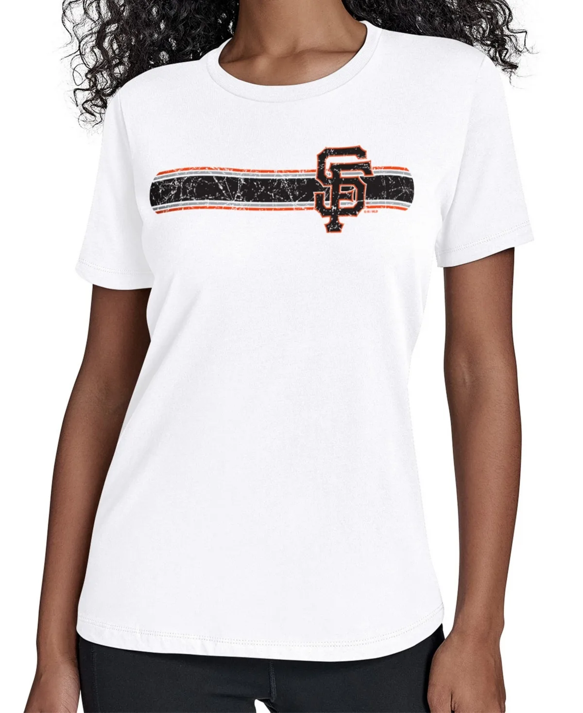 San Francisco Giants Team Stripe T-Shirt by Starter