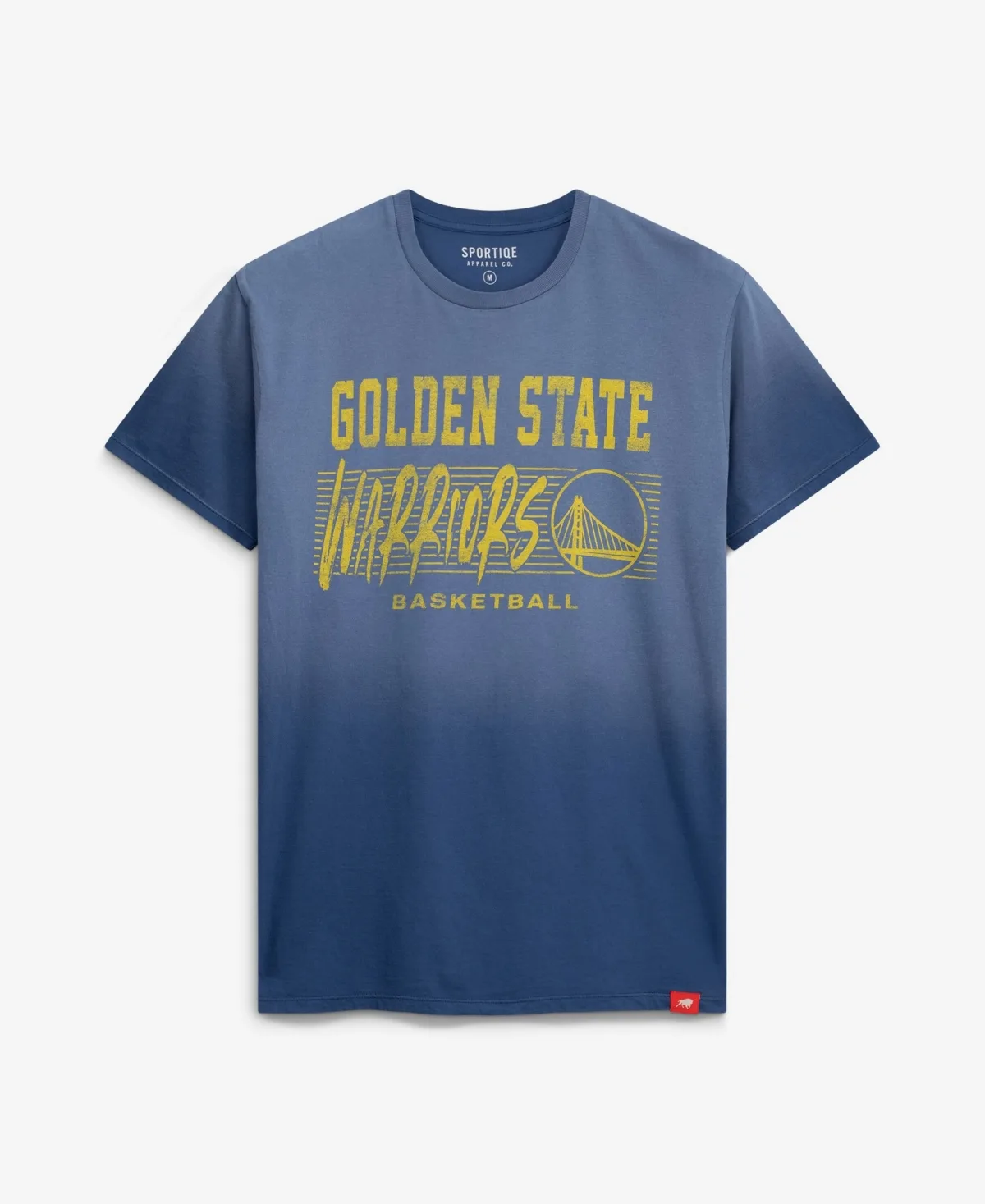 Golden State Warriors Bingham Sun-Fade T-Shirt by Sportiqe