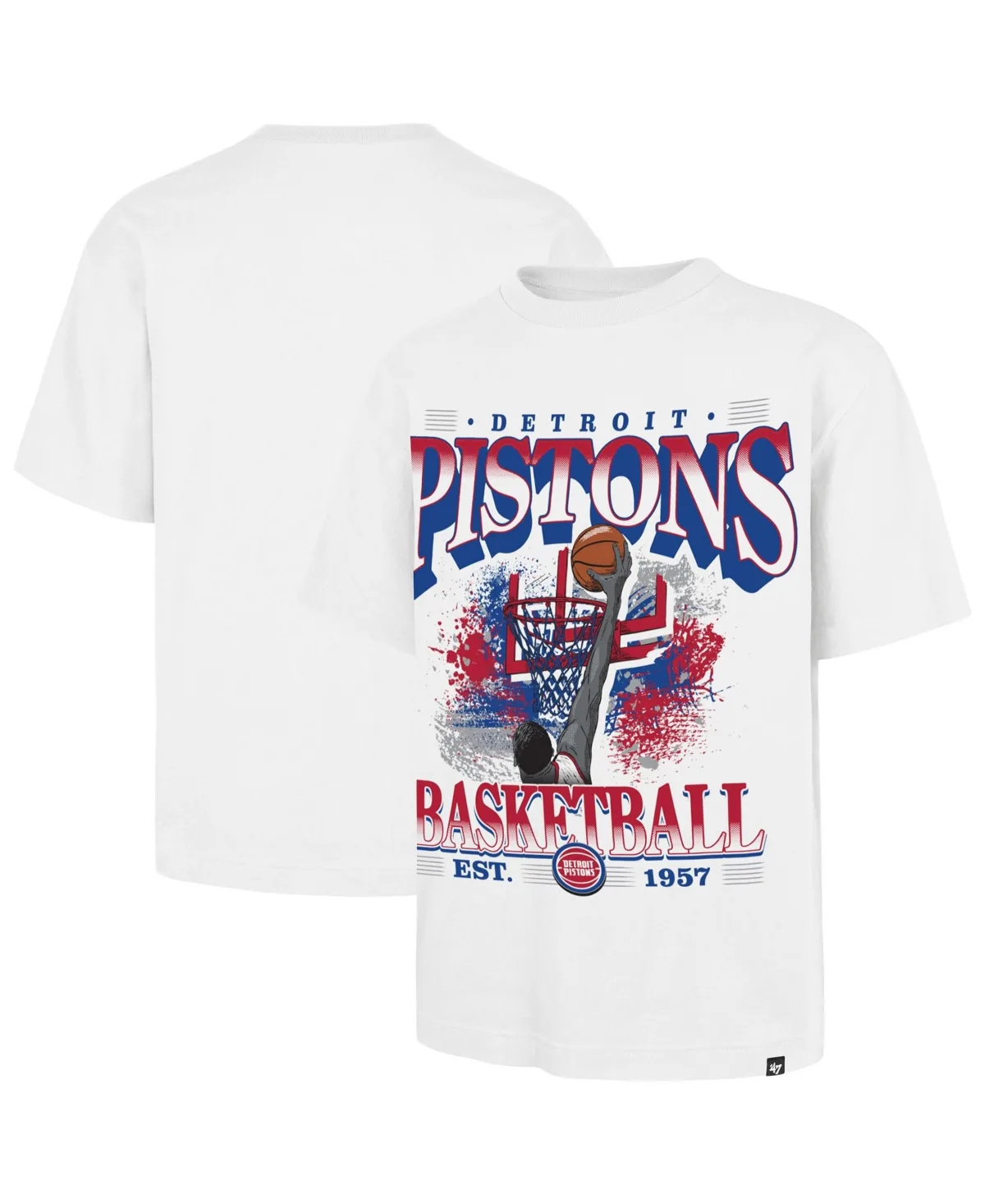 Detroit Pistons Regional Foundation T-Shirt by 47 Brand