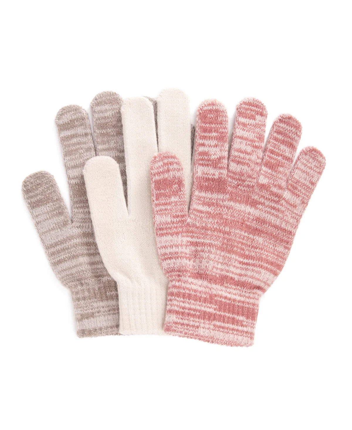 3 Pair Pack of Gloves by MUK LUKS