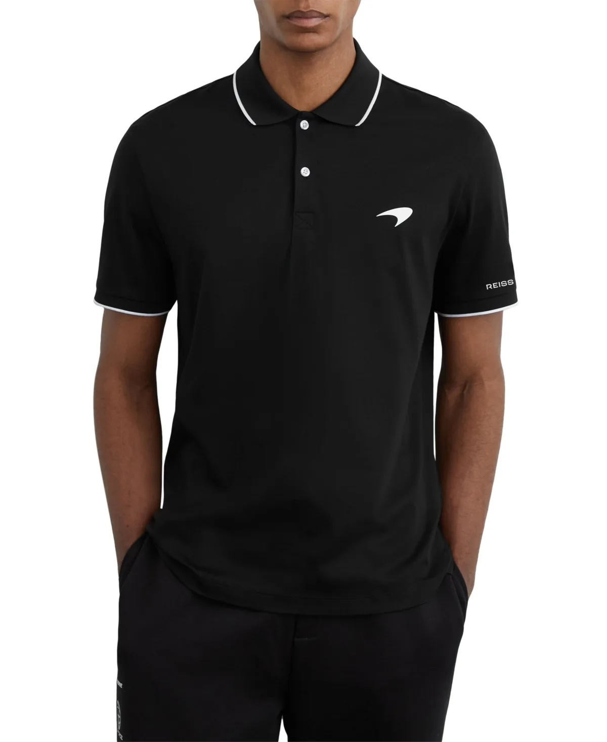 Crypto McLaren Racing Regular-Fit Polo Shirt by Reiss