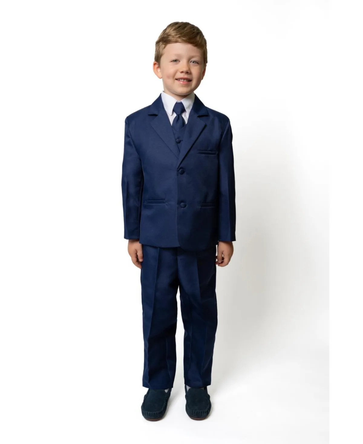 Joey 5-Piece Shirt, Tie, Jacket, Vest and Pants Suit Set by Peanut Butter Collection
