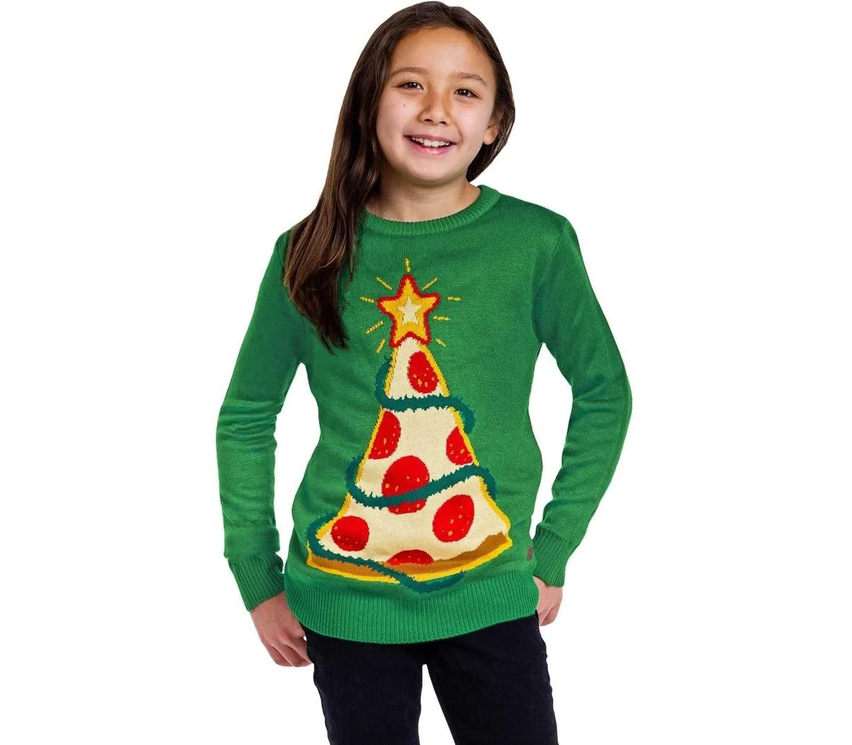 Christmas Holiday Long-Sleeve Sweater by Tipsy Elves
