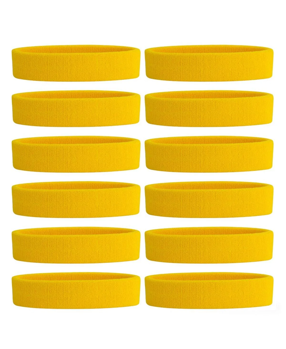 Pack Sports Sweat Headbands Moisture Wicking for Working Out Gym Sports by Furlihong