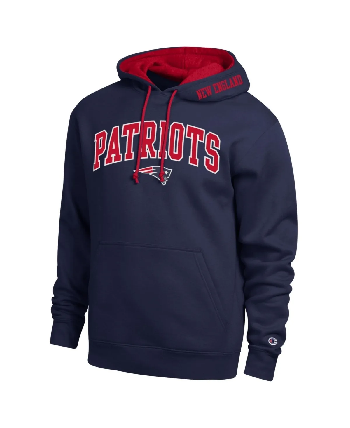 New England Patriots Contrast Hoodie by Champion