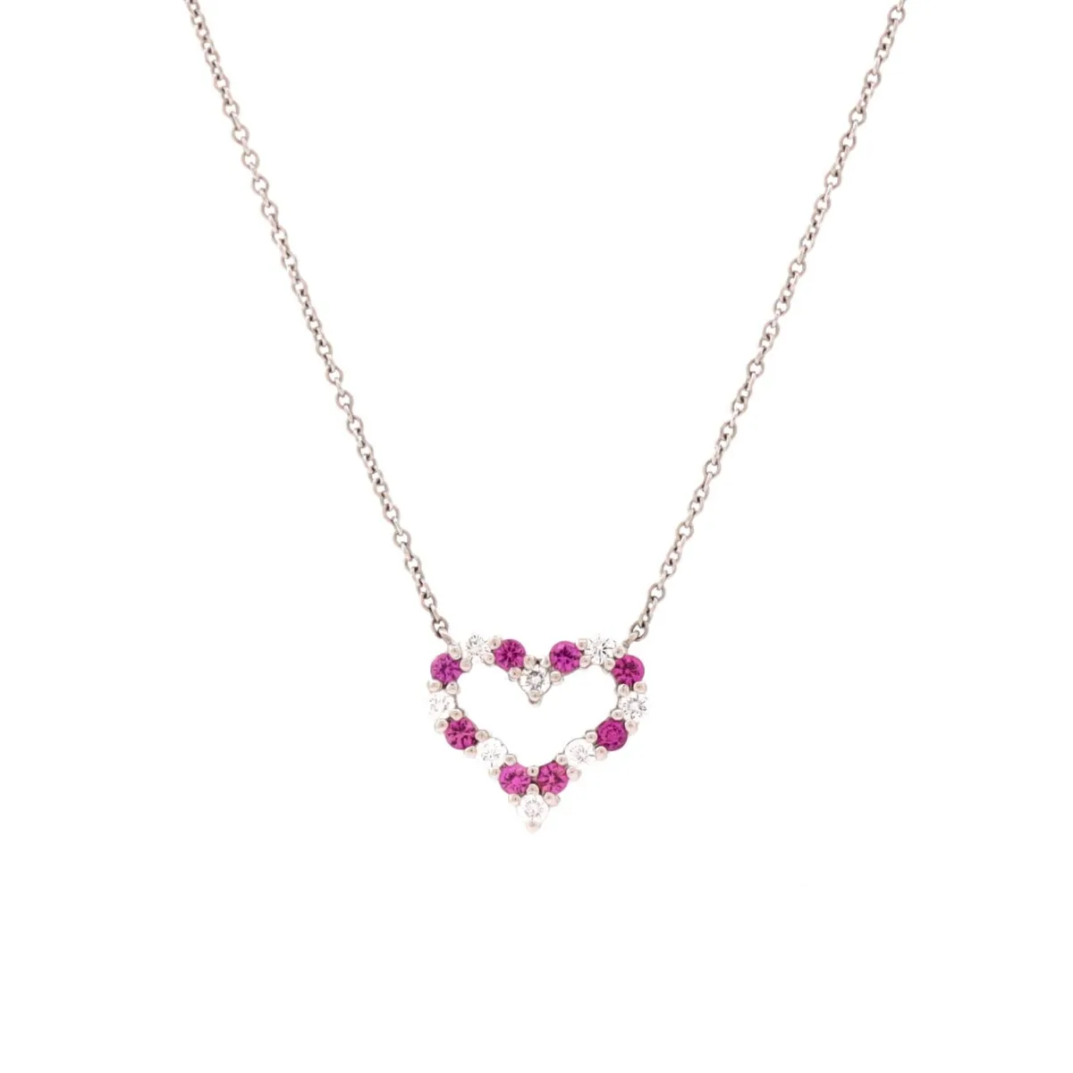 Pre-Owned Tiffany & Co Heart Pendant Necklace by Tiffany & Co.