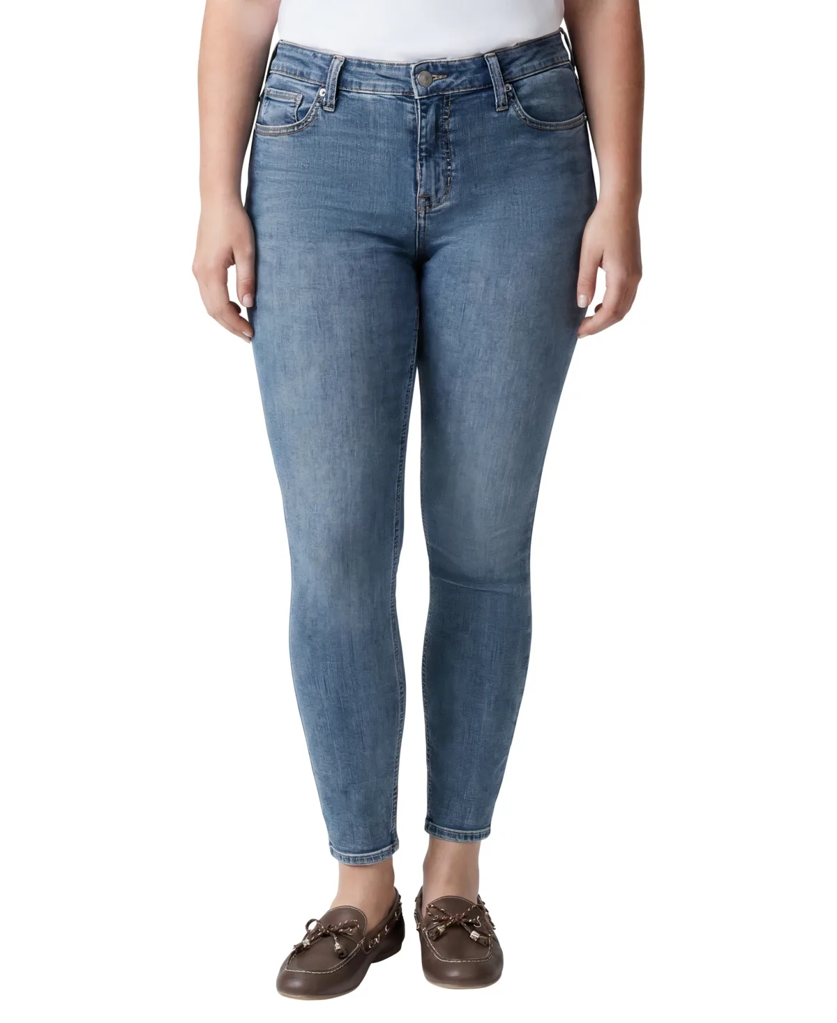 Elyse High-Rise Comfort-Fit Skinny Jeans