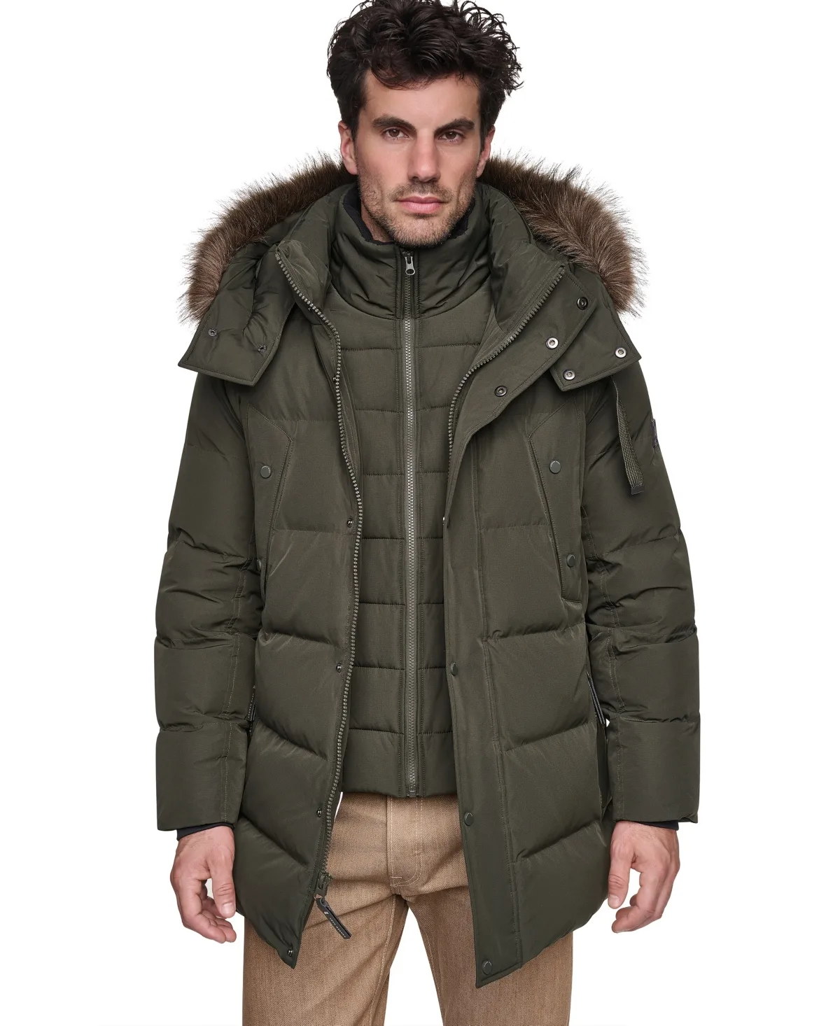 Gattaca Hooded Down-Filled Parka