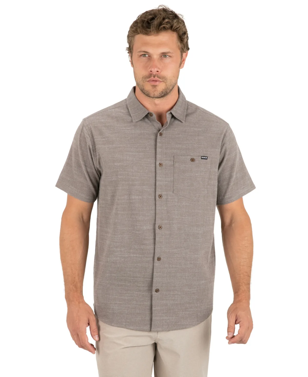Ward Cord Short-Sleeve Woven Shirt