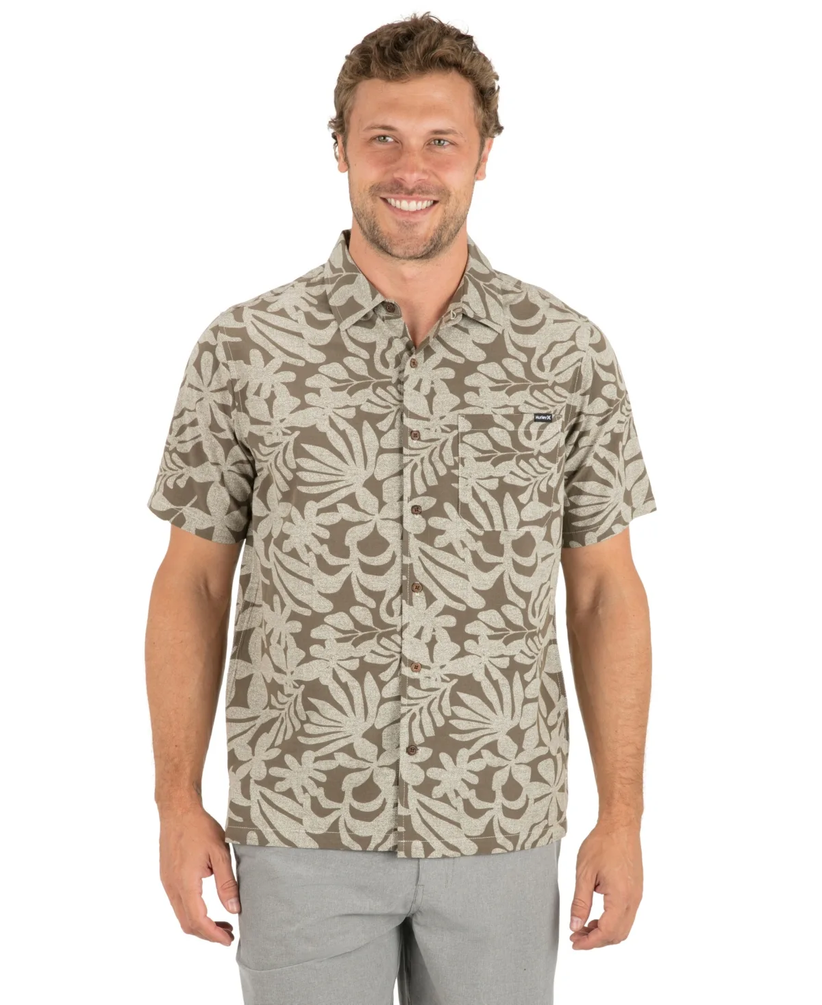 Relaxed-Fit Point Collared Shirt by Hurley