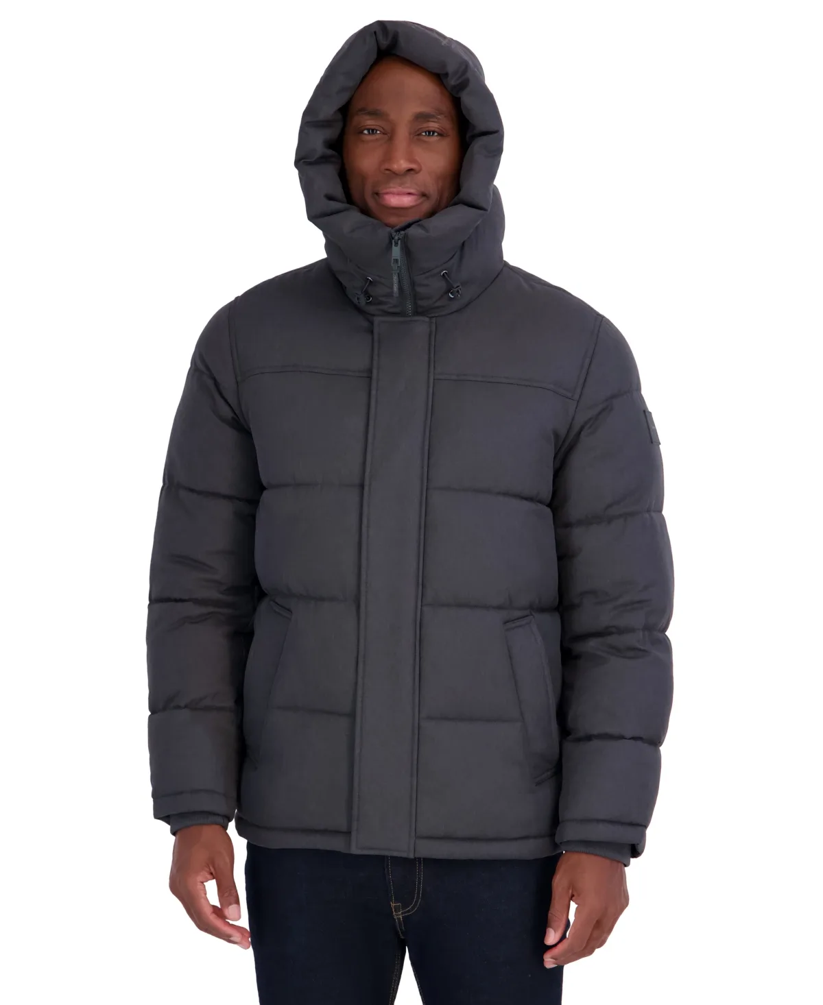 Miles Hooded Puffer Jacket by Calvin Klein
